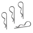 thumbnail image 1 of Goupille de Retenue à Clip en R Goupille de Clou Pièces de Retenue -, 4x80 mm, 1 of 6
