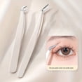 thumbnail image 2 of Eyelash Applicator Tool DIY Lash Tweezers Curved Eyelash Tweezers For Easy Lashes Application And Removal, 2 of 5