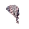thumbnail image 1 of Chemo Chapeau Impression Foulard Femmes Coton Musulman Turban Stretch Cheveux Perte Liée Baotou Chapeaux, 1 of 8