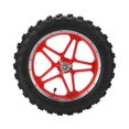 thumbnail image 2 of Rear Wheel, Reliable Pocket Bike Tire Rubber Metal Anti Skid With High Rigidity For Bicycle Red, 2 of 8