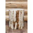 thumbnail image 2 of Montana Woodworks Handcrafted Transitional Wood Cowboy Stump in Natural, 2 of 2