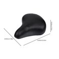 thumbnail image 4 of OULII Padded Bike Saddle Bike Seat Black ABS 1Set for Mountain Bike, 4 of 8