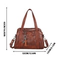 thumbnail image 2 of TIMIFISTote Bag For Women Ladies Large Capacity Handbag Soft Leather Woman Messenger Bags Purses Crossbody, 2 of 4