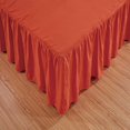 thumbnail image 3 of MesaSe Sheets & Beyond Solid Microfiber 14” Bed Skirt  Queen  White, 3 of 5
