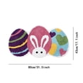 thumbnail image 1 of Cheapark Easter Cute Series Non-slip Carpet for Bathroom Living Room Festive Decorative Floor Mat, 1 of 7