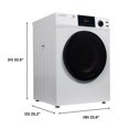 thumbnail image 2 of Equator DELUXE 24" VENTED Sensor Dryer w/Washer SOCKET 4cf/18lbs 110V, 2 of 9