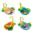 thumbnail image 3 of Wweixi Experience Safe And Imaginative Play With Kitchen Play Sink Gift Fun Play Wash Up Kids Kitchen Set Orange, 3 of 6