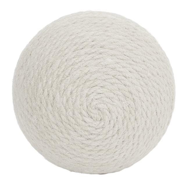 Cat Sisal Ball, Interesting Teeth Claws Grinding Sisal Cat Scratching Ball For Kitten For Playing White,Green,Yellow