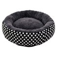 thumbnail image 1 of GROWTH TANK Bed, Mat Adjustable Warm Comfortable cushion, Sleeping Basket, Round Easy Clean, Black, 1 of 7