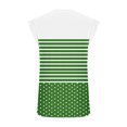 thumbnail image 3 of Scyoekwg Débardeurs Décontractés pour Femmes Débardeurs à Col Rond Hauts Sans Manches Hauts pour Dames Camisoles T-Shirts à Rayures Patchwork T-Shirt Graphique Ample Blouses Décontractées d'Été (Vert,P), 3 of 4