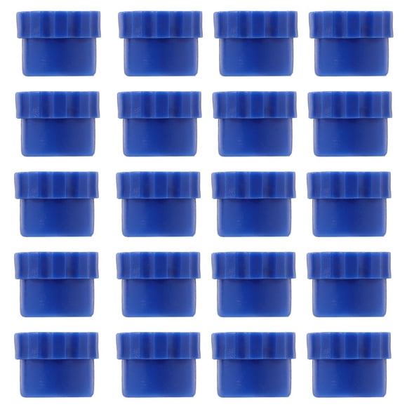LEEYNEER 150 Pcs Plug Tip Colostrum Collector Diabetics Syringe Blue