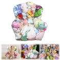 thumbnail image 1 of WHEANG Sac de Rangement pour Toutous Sac Transparent en PVC avec Fermeture Éclair Remplissable pour le Rangement des Toutous pour Organiser les Chambres d'Enfants, 1 of 5