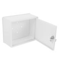 thumbnail image 1 of FONDOTIN Porte-Lait Suspendu pour Rangement Sécurisé Plastique Blanc 1 Pcs, 1 of 7
