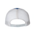 thumbnail image 3 of Richardson Low Pro Trucker Cap, M-L, Heather Royal-Silver, 3 of 3