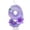 Number 9, variant on Goleeg Number 4 Purple Flower Birthday Candle,Number Birthday Candles for Cake, Ideal Birthday Parties Cake Decor, Wedding Anniversary and Other Celebrations