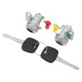 thumbnail image 1 of 69051-12340, Aluminum Alloy Direct Fit Door Lock Cylinder Set Driver Passenger Side Original Standard  For Cars, 1 of 8