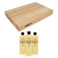 thumbnail image 1 of John Boos Reversible 24" Cutting Board w/16oz Mystery Butcher Block Oil (3 Pack), 1 of 10