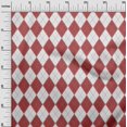 thumbnail image 3 of oneOone Polyester Spandex Maroon Fabric Check Argyle Craft Projects Decor Fabric Printed By The Yard 56 Inch Wide, 3 of 4