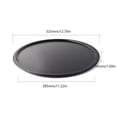 thumbnail image 4 of Oleegame 1PC Clean Size Bakeware Pan Pizza Perfect Nonstick 12inch To And Easy Non Stick Kitchen，Dining & Bar Black, 4 of 8