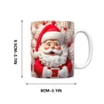 thumbnail image 3 of Aqestyerly Christmas Inflatable Mug Snowman Santa Mug Puffy Coffee Mug Press Gift Holiday Ceramic Mug With Handle HWRETIE, 3 of 5