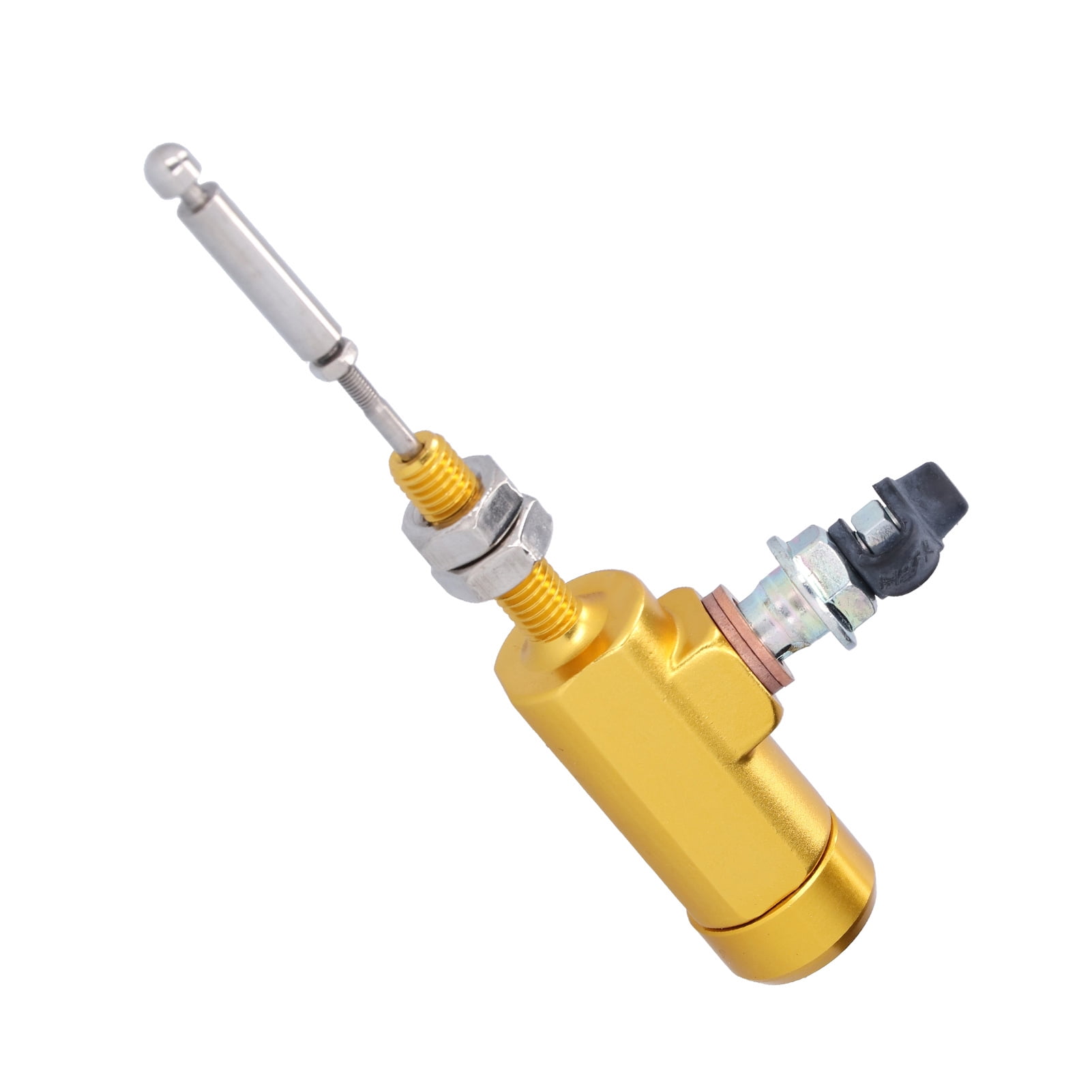 Universal Motor Brake Pump, Aluminum Alloy, Fast Clutch Switching, Small Size, Light Weight, Easy Installation, Accessories Included, 14mm Piston Size, Metal Material, Suitable For
