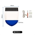 thumbnail image 5 of Sound and Light Siren Alarm Solar Outdoor IPX5 with Rechargeable Battery WiFi Solar Smart Sound and Light Sensor, 5 of 5