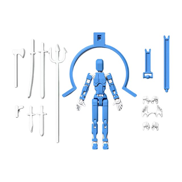 Meitianfacai Hundred Changes Magnetic Joints Movable DIY Assembling Dummy Model