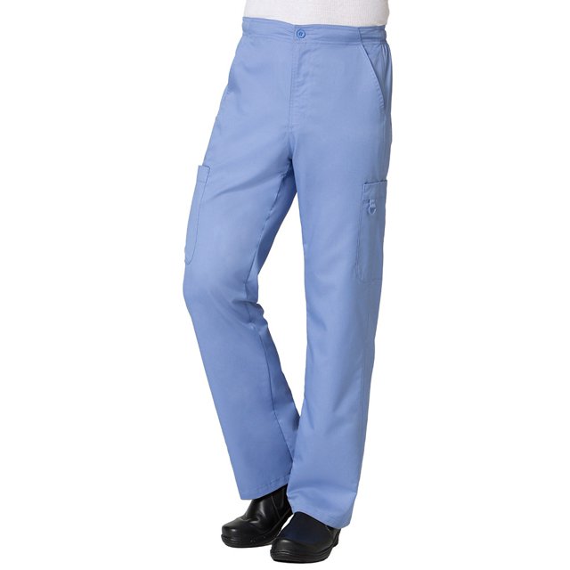 Maevn Mens EON Half Elastic 8-Pocket Cargo PantCeil Blue, Small