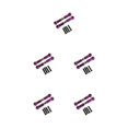 thumbnail image 2 of Smilepp Aluminum Alloy Front Rear Servo Link For 1/18 Hobbico Dromida RC Car S Performance With Premium Aluminum Alloy Front purple 5Set, 2 of 6