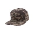 thumbnail image 1 of Top Headwear Flat Bill Adjustable Snapback Cap - Digital Desert Camo, 1 of 2