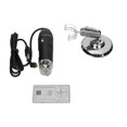 thumbnail image 1 of 8 LED Digital Microscope, 50x-1600x 15-40mm/0.6-1.6in Adjustable 3 In 1 Microscope Black Portable  For, 1 of 8