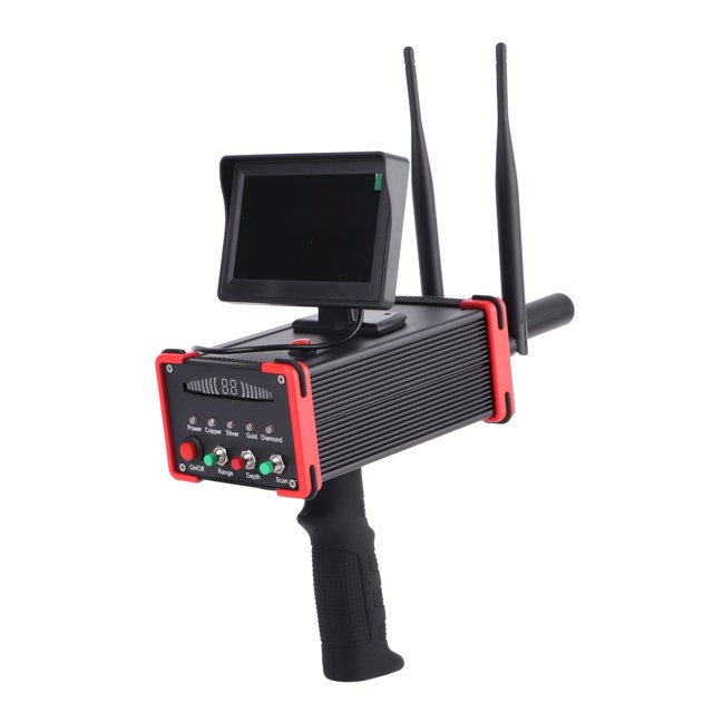 Metal Detector, Waterproof Professional Higher Accuracy Gold Detector, Underground Metal Scanner with High Definition Screen, Treasure Finder for Gold Silver Copper Ac100-240V