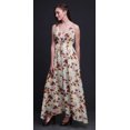 thumbnail image 3 of Bimba Robe Longue de Villégiature à Imprimé Floral pour Femmes, à Cordon, Bretelles Spaghetti, Tenue de Plage - Grande, 3 of 6
