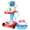 Blue, variant on Best Choice Products Play Doctor Kit for Kids, Pretend Medical Station Set with Carrying Case, Mobile Cart - Pink