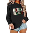 thumbnail image 1 of Pisexur Sweat-Shirt de Noël Décontracté à Manches Longues Col Rond pour Femmes, Chandail Ample et Confortable, Imprimé Mode Festival Automne, 1 of 4