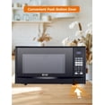 thumbnail image 2 of Commercial Chef 1.4 Cubic Foot Microwave with 10 Power Levels, Small Microwave with Push Button, 1100 Watt Microwave with Digital Control Panels, 2 of 7
