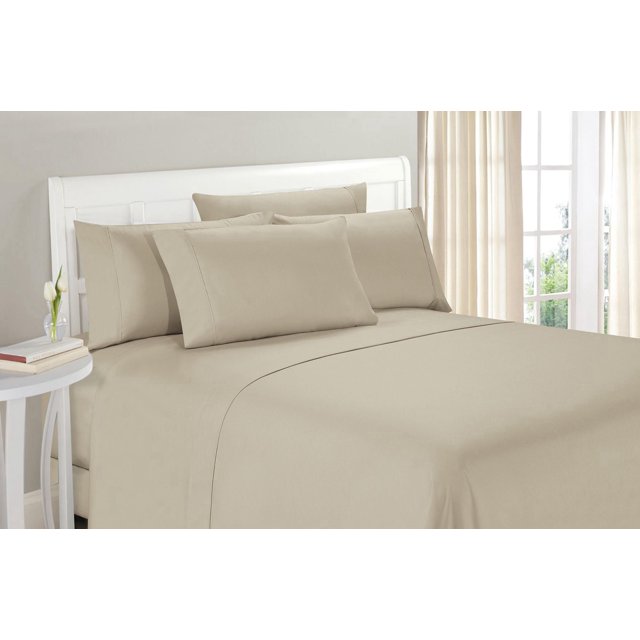 1800 Series en microfibre avec taies d'oreiller en prime