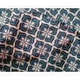 thumbnail image 4 of oneOone Silk Tabby Fabric Ogee Flame Stitch Print Sewing Fabric BTY 42 Inch Wide, 4 of 4