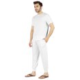 thumbnail image 3 of Inkmeso Ensemble de Pyjama Uni pour Hommes, Manches Courtes, Vêtement de Nuit à Col Rond, Ensemble de Pj, 3 of 7