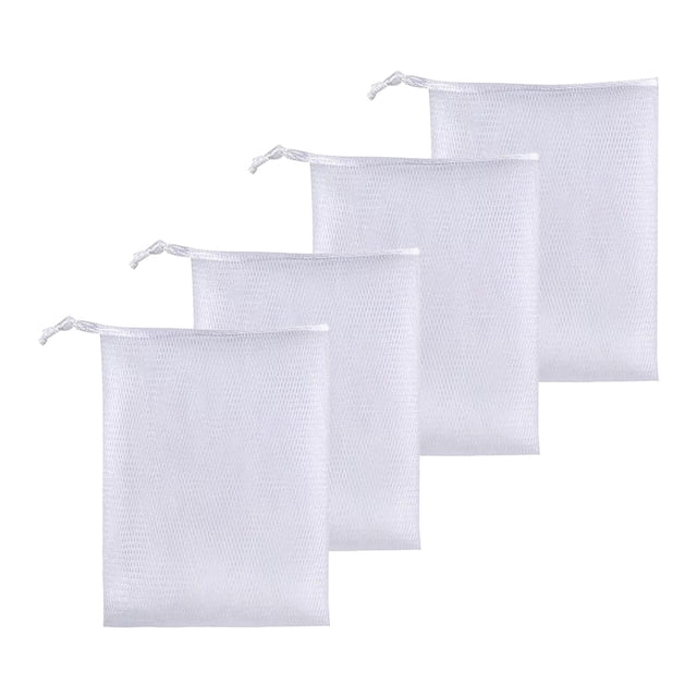 Bathroom Aquatic Filtration Solution for Indoor Spaces Large Reusable Mesh Bags with Zipper for Aquarium Media