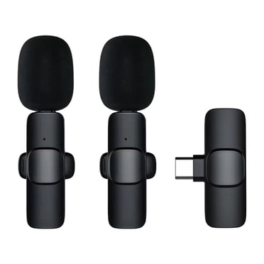 EGNMCR Wireless Lavalier Microphone For For, Plug-Play Wireless Microphone For Recording, Live Streaming, Auto Sync Noise Reduction Microphone Microphone