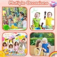 thumbnail image 4 of 12 Pcs Flying Saucer Flying Disc Toy Helicopter Toy Disco Flyers Include 4 String Launchers and 8 Flying Saucer Flying Disc Launcher Flying Toys Littl, 4 of 5