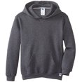 thumbnail image 2 of Youth Dri Power Hooded Pullover Sweatshirt, L, Black Heather, 2 of 2