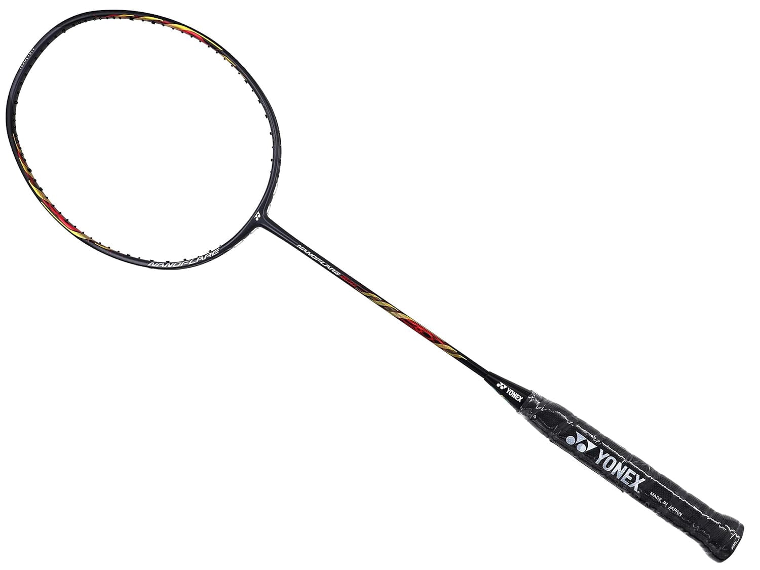 Yonex NANOFLARE 800 Unstrung Badminton Racquet, Colour - Black