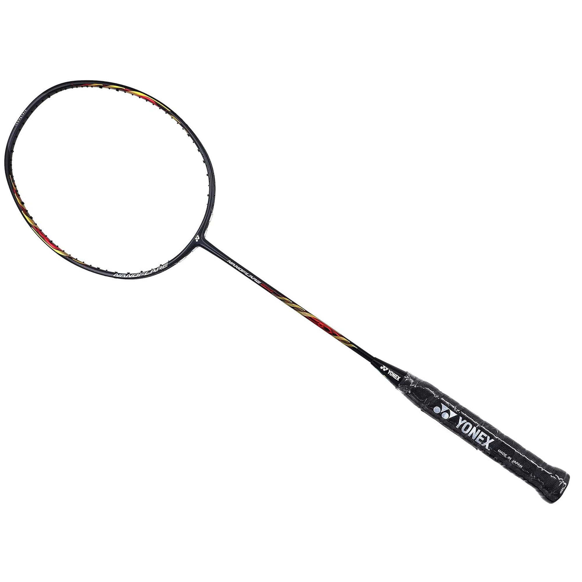 Yonex NANOFLARE 800 Unstrung Badminton Racquet, Colour - Black