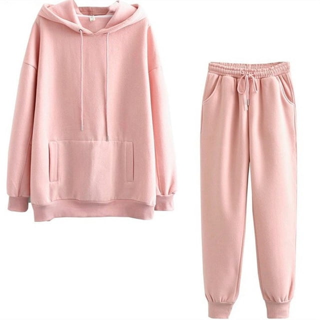 Birdeem Ensemble de Mode pour Femmes Ensemble de Détente à Capuche Ensemble de Sport Hauts+pantalons