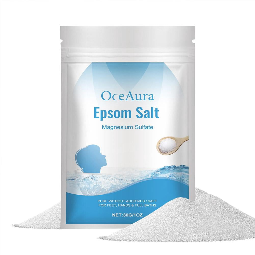 Epsom Salt Magnesium Sulfate Moisturizing Exfoliating Natural- Pure ...