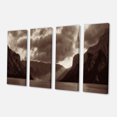 thumbnail image 2 of Banff National Park Panoramic View - Landscape Canvas Art Print, 2 of 3