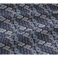 thumbnail image 5 of oneOone Viscose Jersey Fabric Check Kasuri Decor Fabric Printed BTY 60 Inch Wide, 5 of 5