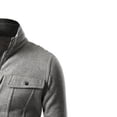 thumbnail image 4 of DPTALR Men's Autumn Color Matching Splicing Jacket Sweater Casual Jacket, 4 of 4